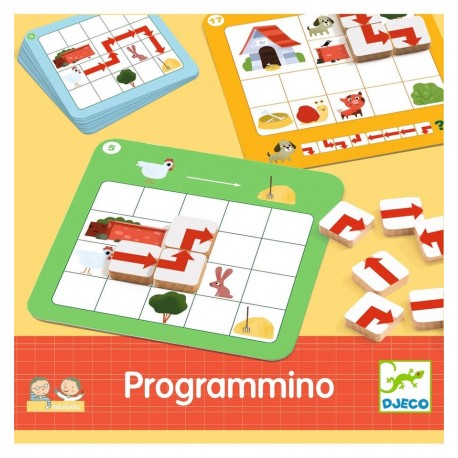 Djeco - Programmino, jogo de tabuleiro