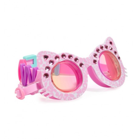Bling2O - Gafas de natación The Cats Meow Purr-Fect Pink