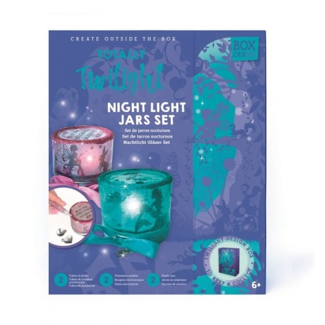 Box CanDIY - Conjunto de frascos de luz nocturna Totally Twilight