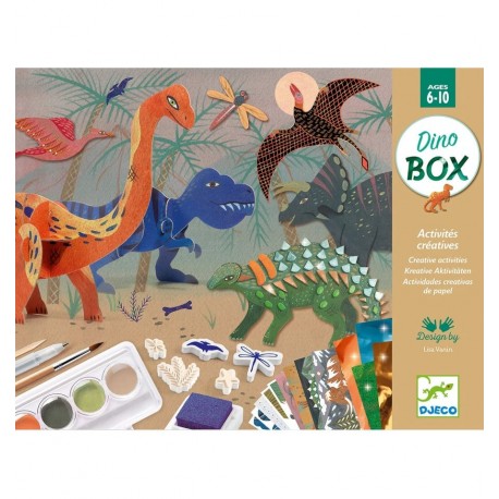 Djeco - Multi-activity box - Dino Box