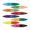 Djeco - 8 crayons - 16 colours