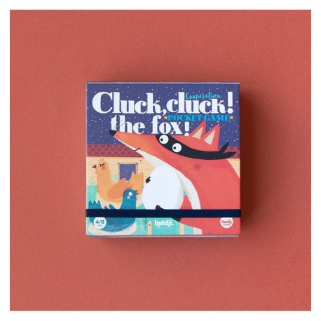 Londji - Cluck, cluck! Pocket, jogo de tabuleiro cooperativa - Cucutoys