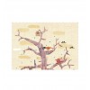 Londji - Pocket My Tree, Puzzle silueta y reversible de 100 piezas