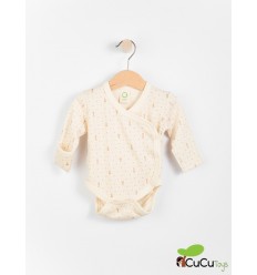 Wooly Organic - Bodie ecológico para bebés - Color Crudo