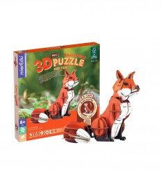 Mieredu - Zorro rojo - Mini Puzzle 3D