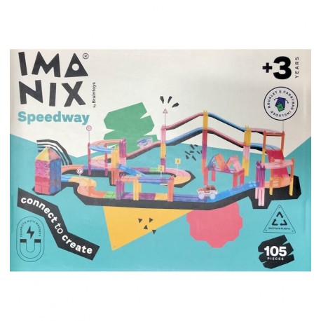 Imanix - Pista de Carreras 50 piezas