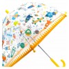 Djeco - Medium transparent umbrella - Space