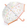 Djeco - Guarda-chuva médio transparente - Pequenas levezas
