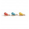 Plantoys - Blue Fish Castanets, Wooden Toy