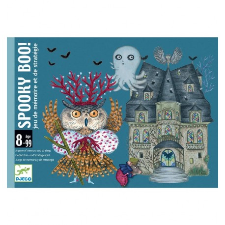 Djeco - Spooky Boo!, cards game