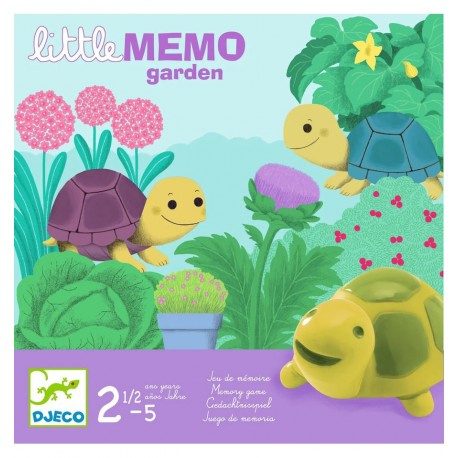 Djeco - Little Memo Garden, jogo de mesa