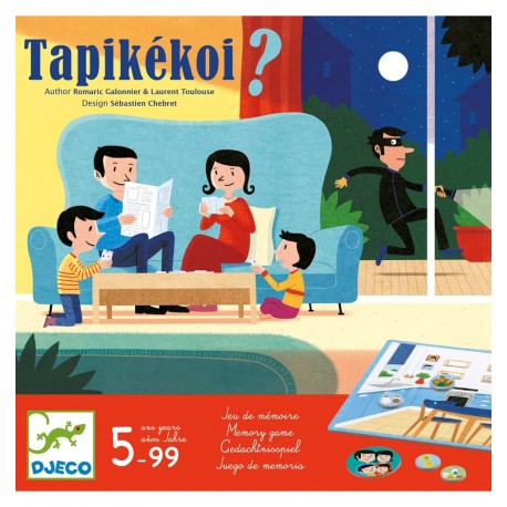 Djeco - Tapikékoi, board game