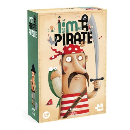 Londji - I'm a pirate, 100 pz puzzle - Cucutoys