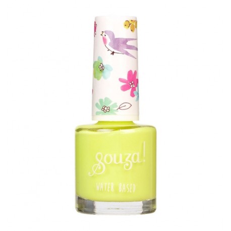 Souza - Lime Green Pearl Nail Polish for Children