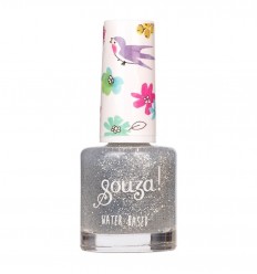 Souza - Esmalte de Uñas Infantil Transparent Silver Glitter