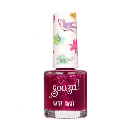 Souza - Verniz de unhas para crianças Transparent Multi Glitter