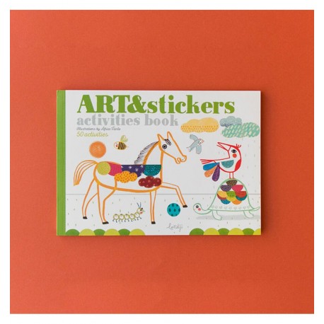 Londji - Art & Stickers, activity Book