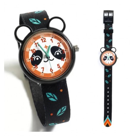 Djeco - educational clock Panda