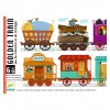 Djeco - Golden Train cards game