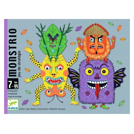 Djeco - Monstrio, cards game