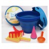 CompacToys - Foldable Beach Set, 7 in 1 Sand Toy
