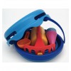 CompacToys - Foldable Beach Set, 7 in 1 Sand Toy