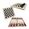 Retr-Oh! - Conjunto de xadrez de damas e gamão