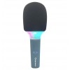 Kidywolf - KidyMic, Blue Microphone with karaoke and LED lights