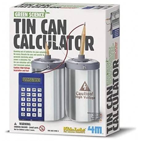 4M - Green Science Calculadora de latas, juguete educativo