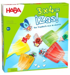 HABA - 3 x 4  ¡Zas!, juego de mesa