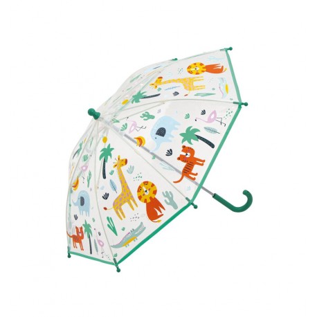 Little L - Small transparent jungle umbrella