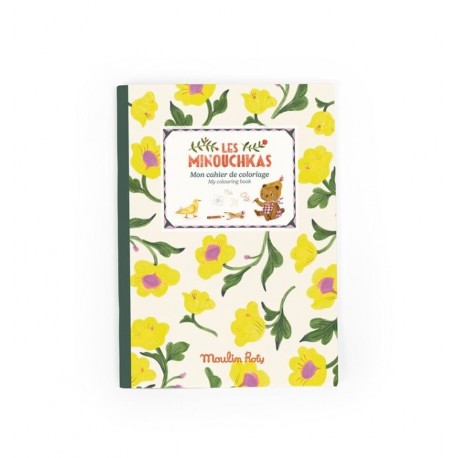 Moulin Roty - Cuaderno de colorearr Les Minouchkas