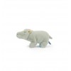 Moulin Roty - Small stuffed hippo - Tout autour du monde