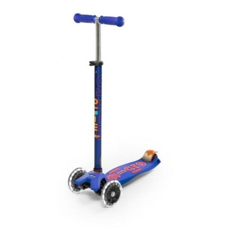 Micro - Scooter Maxi Deluxe Led Blue 