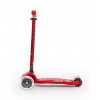 Micro - Scooter Maxi Deluxe Led Red