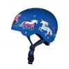 Micro - Casco unicornio Azul, Talla S