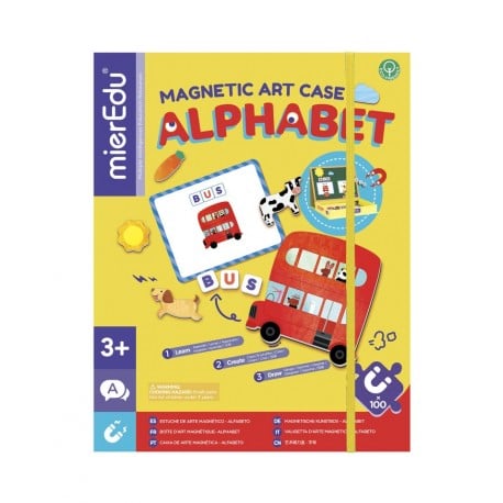 Mieredu Alphabet, magnetic case