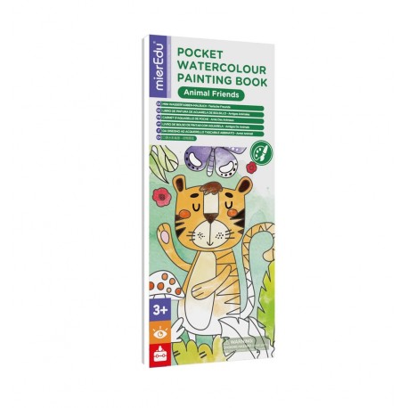 Mieredu - Pocket Watercolour Painting Notebook - Animals