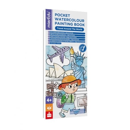 Mieredu - Pocket Watercolour Painting Notebook - Travel