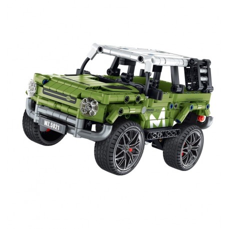 IM Master - Green 4x4 car, 474 pcs