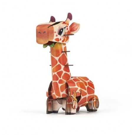 Mieredu - 3D Puzzle with sound - Giraffe