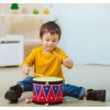 PlanToys - Timbal de juguete, instrumento musical infantil