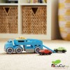 Greentoys - Camión porta coches, juguete ecológico