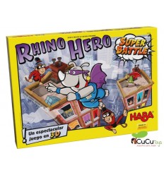 HABA - Super Rino - Super Battle, juego de habilidad