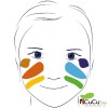 Djeco - Maquillaje paleta 6 Colores Natural