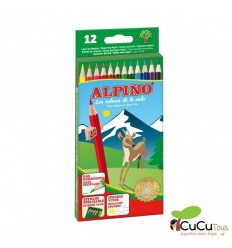 Alpino - Estuche Alpino 12 lápices de colores