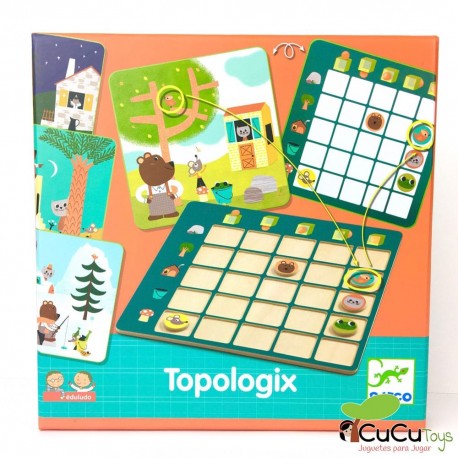 Djeco - Eduludo Topologix, juego educativo