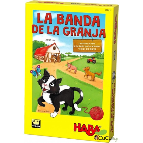 HABA - La Banda de la Granja, juego de mesa