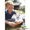HABA - Terra Kids Kit de construcción Bote de corcho, juguete de aire libre