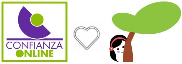 Logotipo del sello de Confianza Online junto al de Cucutoys donde explicamos qué es el sello de Confianza Online